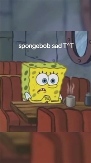 Spongebob sad dinner T~T