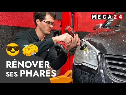 How to clean car headlight lenses?