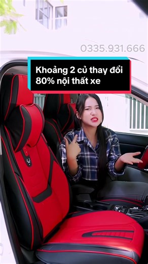 Review áo ghế từ VIP Autopro – Thay đổi phong cách xe