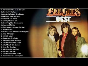 Bee Gees 🔰 Greatest Hits Full Album 💘 The Best Songs Of Bee Gees Playlist 60's 70's 80's