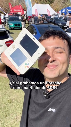 Grabando autos deportivos con la Nintendo 3DS 😭❤️ #nintendo3ds