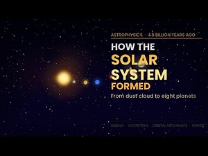 How the solar system formed🌌.