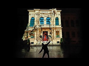 interactive projection mapping – Dancing House