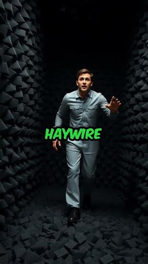 I Spent 5 Minutes in the World's Quietest Room #shorts #experiment