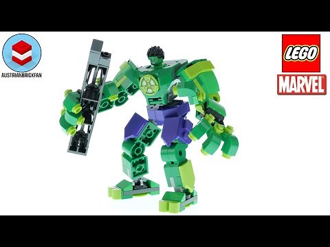 LEGO Marvel 76241 Hulk Mech Armour - LEGO Speed Build Review