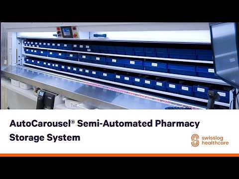 AutoCarousel® Semi-Automated Pharmacy Storage System