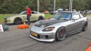 1100HP Nissan GT-R 3.8 V6 Armytrix vs Honda S2000 – Turbo Monster vs VTEC!