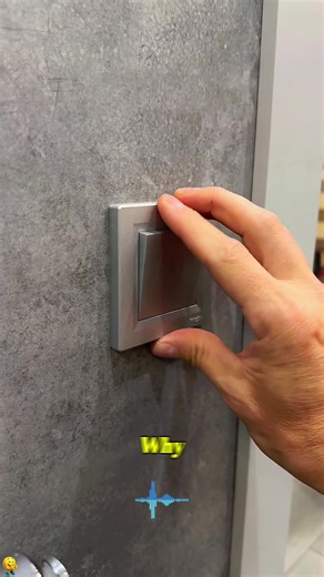 He Made the Light Switch Disappear