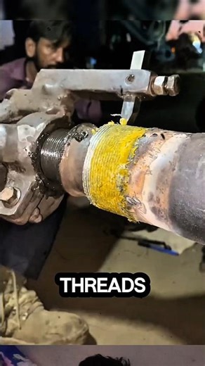Manual Axle Thread Repair #shorts