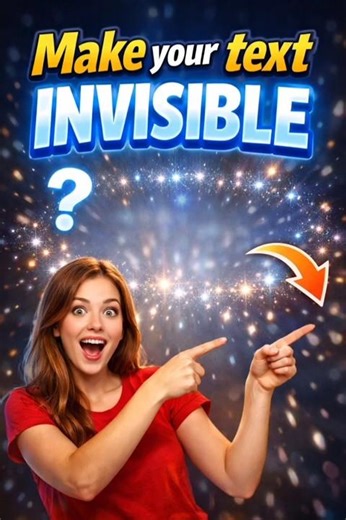 MS Word Tips & Tricks - Magic to make your text invisible #viral #trending