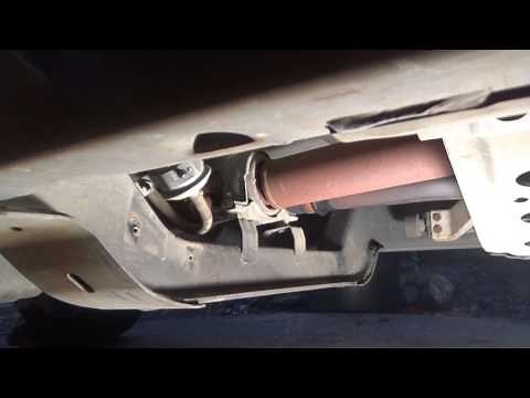 Fuel Filter Change 2002 Nissan Frontier Crew Cab SE