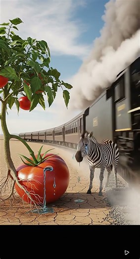 Guys, why this zebra is crying