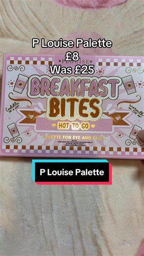 Beautiful P Louise, breakfast bites palette, on a huge flash sale. Was £25 now just £8, grab it now while in stock and before the price goes up. #plouise #facepalette #eyeshaddow #plouiseflashsale #plouisesale
