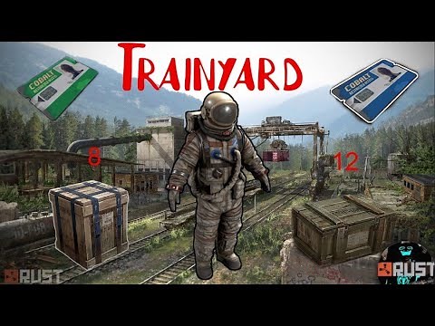 NEW Train Event - Train Yard Monument Loot & Puzzle Guide In 2023 | Rust Tutorial