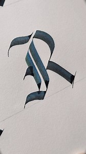32K views · 327 reactions | How to write in Gothic Calligraphy Letter R in Gothic Script #shortsreels #lonecalligraphy #reelsviralシ #shortsvideos #usareels #calligraphymasters #calligraphylettering #calligraphy #art #lettering | Lone Calligraphy | Facebook