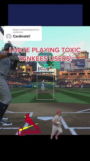 Exciting MLB Gameplay Featuring St. Louis Cardinals vs. Toxic Yankees User