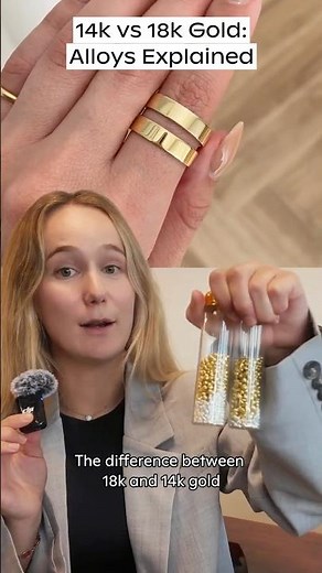 14k vs 18k Gold: Alloys Explained 💍
