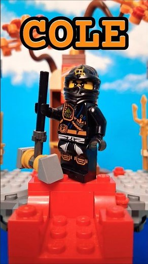 Cole - Jungle Robe - Tournament of Elements - Ninjago