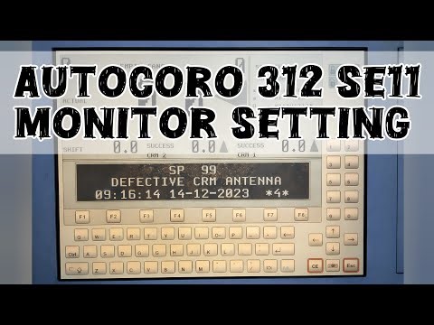 Autocoro 312 Monitor Setting || Schlafhorst SE11 || Rotor Spinning Machine 