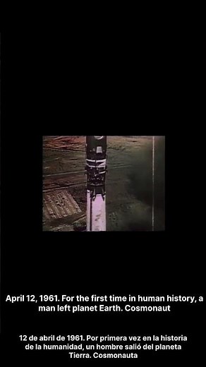 The First Man in Space 🚀 Yuri Gagarin and Vostok-1 | 1961 Space History