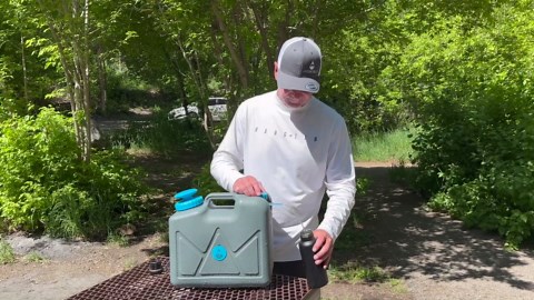 Pressurized Jerry Can Water Filter