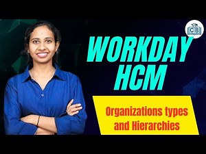 Workday HCM Organizations Types and Hierarchies | Workday HCM Training | Workday HCM | CyberBrainer