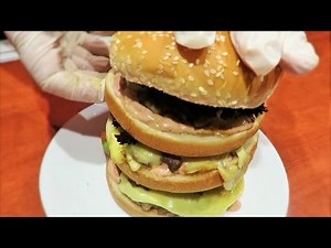 How to make a Triple Stack Beef Burger