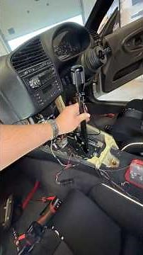 E36 Short Shifter Install 🔥 #328i #bmwmods #bmw #carcustomization #e36 #mechanic #carmods
