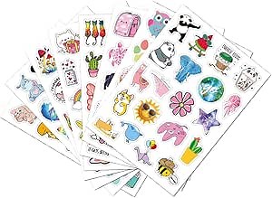 160PCS Stickers for Water Bottles, Cute Aesthetic Vinyl Laptop Stickers Pack Vsco Waterproof Stickers for Phone case Skateboard Luggage Decals Computer Stickers for Women Girls