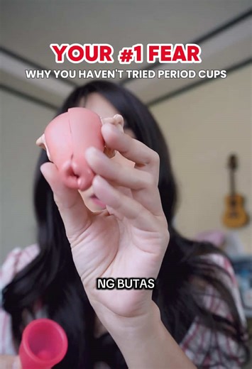 You just fear your menstrual cup might get stuck or go inside your uterus m..but here’s the truth: your cervix is way too small to let that happen! 🩸✨ The cervix acts like a tiny doorway — your cup stays below it, never goes past it. So nope, it can’t disappear inside you. Andyan lang yan sya makukuha mo sya! Once you understand how your body works, you’ll see there’s nothing to fear — just learn your cervix height and choose the right cup size. 💗 #MenstrualCup #PeriodTips #CervixFacts #Menstr