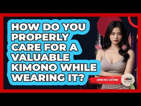 How Do You Properly Care For A Valuable Kimono While Wearing It? - Japan Past and Present