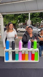 Test your speed and focus! ✨ Match the colors on the bottle as fast as you can and see if you can beat the challenge. | Larissa Carreiro