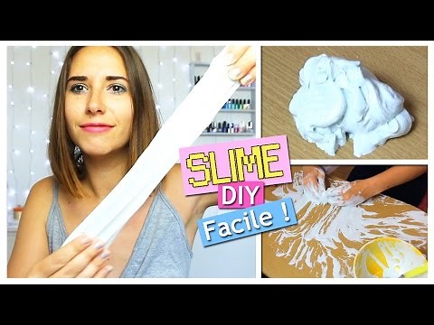 DIY - Fluffy Slime / Easy and few ingredients!