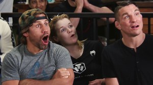 27K views · 327 reactions | Watch the cast of Cobra Kai & the rest of the Watch Party crew react live to Michael Chandler's EPIC front kick knockout 勞 [ Full episode of UFC 274 Watch Party is streaming now on UFC Fight Pass ] | UFC | Facebook