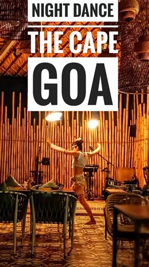 The Cape Goa | Live Dance | #nightlife Vibes #shorts #india #dance #live #cafe #viralshorts #beach