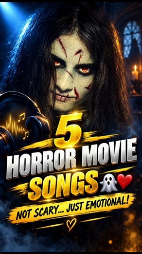 5 Horror movie songs : not scary just emotional 😱 #horrormovie #songs #viral