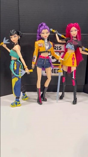 K-Pop Demon Hunter How It's Done Fashion Dolls by Mattel! #kpopdemonhunters #huntrix #howitsdone