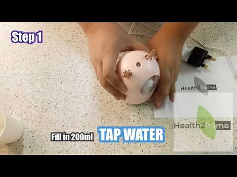 Health2Home - Meng Chong Ultrasonic USB Air Humidifier / Diffuser- FIRST USE