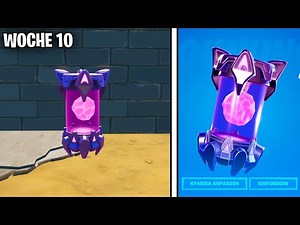 Sammle Alien Artefakte auf Woche 10 | Alle Alien Artefakte orte in Fortnite Season 7 | FERJUS