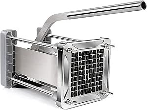 French Fry Cutter, Sopito Professional Potato Cutter Stainless Steel with 3/8-Inch Blade Great for Potatoes Carrots Cucumbers