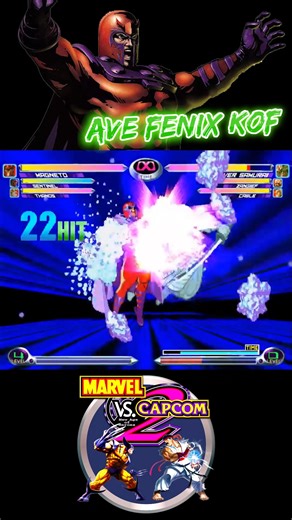 marvel vs capcom 2 Magneto #retrogames #gamer #gaming #games #videogames | Ave Fenix KOF