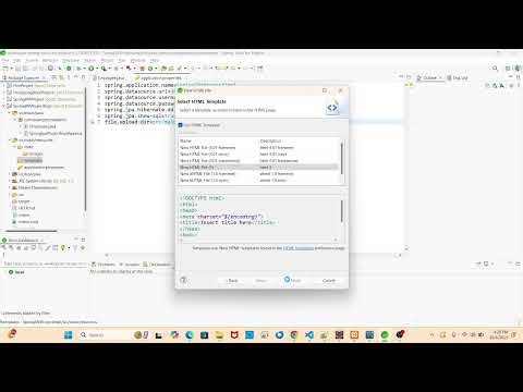 Spring Boot JPA with Thymeleaf Implementation