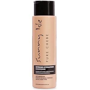 Sunny Isle Pure Chebe Extreme Hydrating Conditioner 12oz | Anti-Breakage, Damage Reversal Formula | Infused with Pure Chebe Powder & Jamaican Black Castor Oil | All Hair Types
