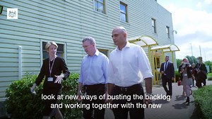 2.3K views · 29 reactions | Health Secretary Sajid Javid joined NHS England and NHS Improvement Chief Executive Amanda Pritchard on a visit to Milton Keynes University Hospital Foundation Trust to see the pioneering technologies that they are using to tackle the backlog of routine operations. Watch  | Department of Health and Social Care - DHSC | Facebook