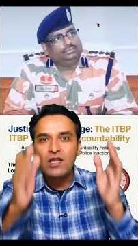 Salute to ITBP #CommandantGauravPrasad #ITBP #IndianArmy#BraveOfficer #Justice#Trending#Viral #India