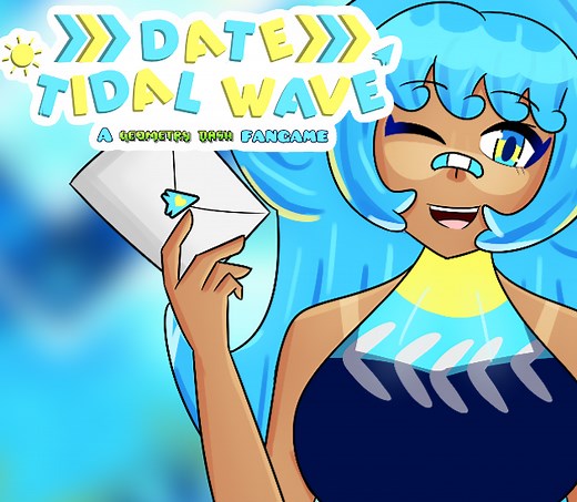Date Tidal Wave: A Geometry Dash Fangame by Briian