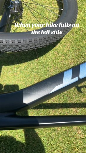 Bike Crash: When Your Bike Falls on the Left Side