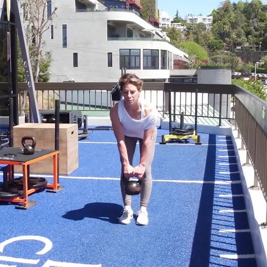 79K views · 1.1K reactions | Booty circuit with Kettlebells and a bonus core move for good measure  . Do each move in swift succession for 30 seconds each. 4 rounds! Get daily 7 minute circuits from me here www.jillianmichaels.com | Jillian Michaels | Facebook