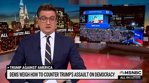 🧐'Now is the time to break glass’: Chris Hayes reacts to Schumer interview. “It makes it very hard to imagine a leader ‘meeting the moment’ if they don't believe the moment is here,” says Chris Hayes on Chuck Schumer saying democracy is not at stake—yet. | Democracy Dies in Darkness
