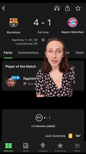 Barcelona vs Bayern Munich 4-1: Match Highlights and Analysis